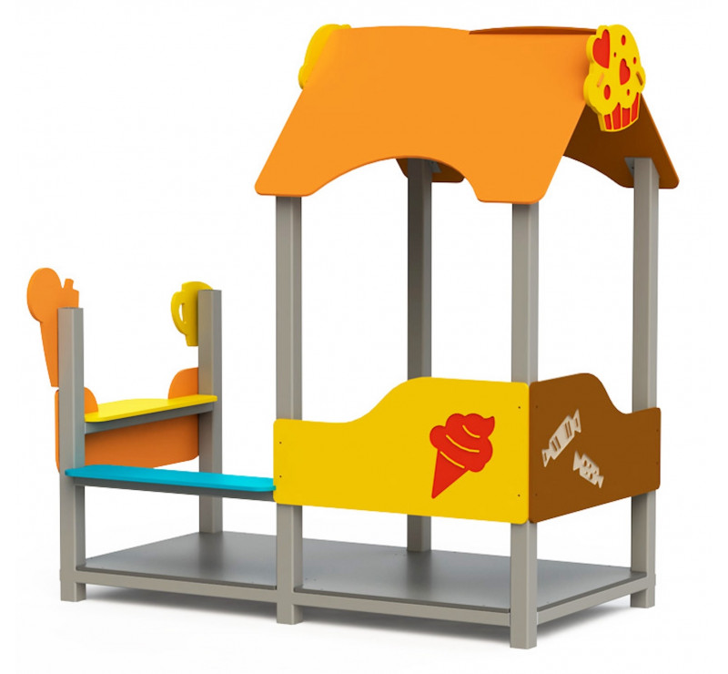 La maison des glaces pour les enfants âgés de 0 à 6 ans