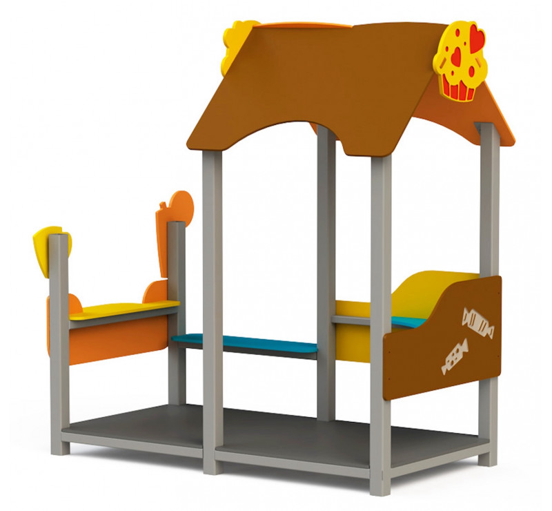 La maison des glaces pour les enfants âgés de 0 à 6 ans