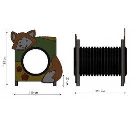 Le jeu tunnel de renard...