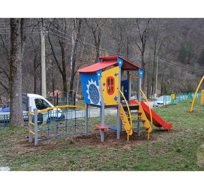 Maison des marins pour aire de jeux