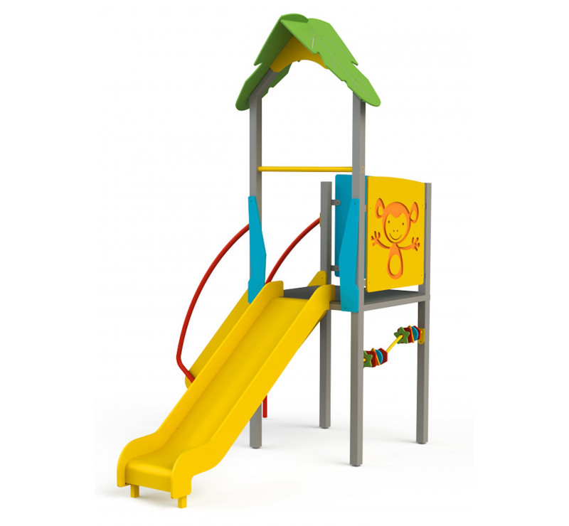 Toboggan jungle pour les enfants âgés de 0 à 6 ans