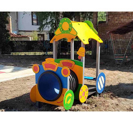 Jeu extérieur train pour enfants