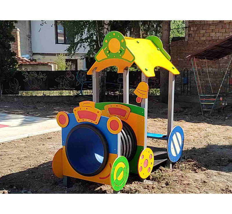 Jeu extérieur train pour enfants