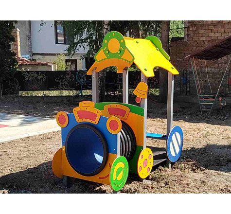 Jeu extérieur train pour enfants