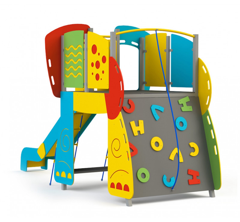 Toboggan éléphant pour les enfants de 3 à 12 ans