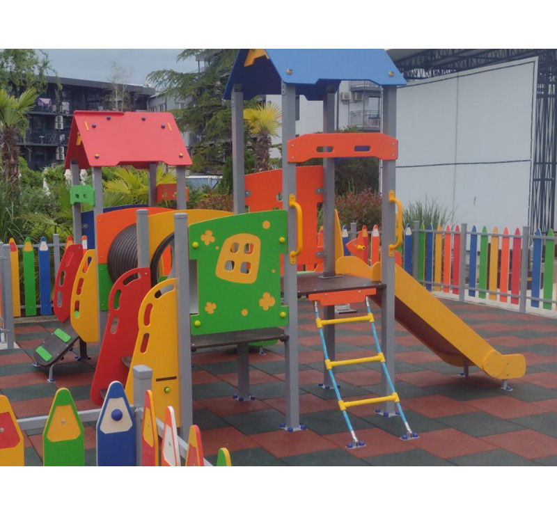 Grand jeu avec tunnel pour les enfants âgés de 0 à 6 ans