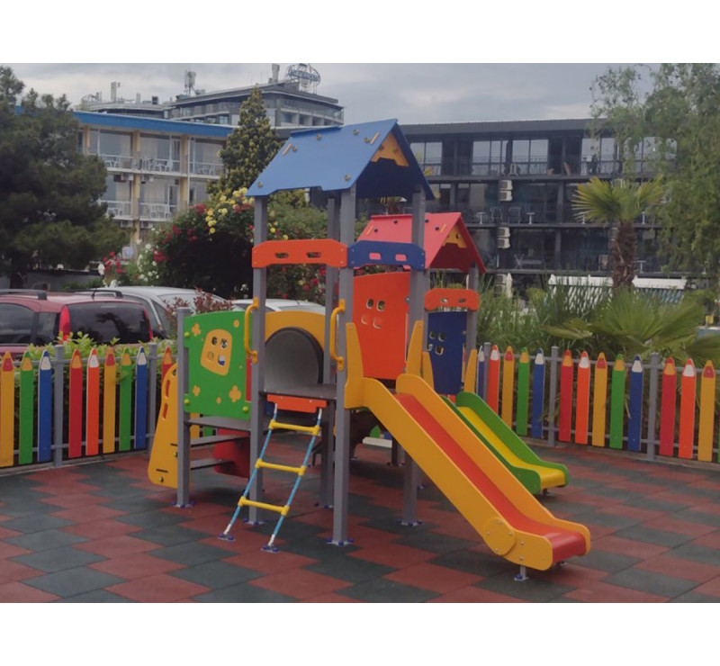 Grand jeu avec tunnel pour les enfants âgés de 0 à 6 ans