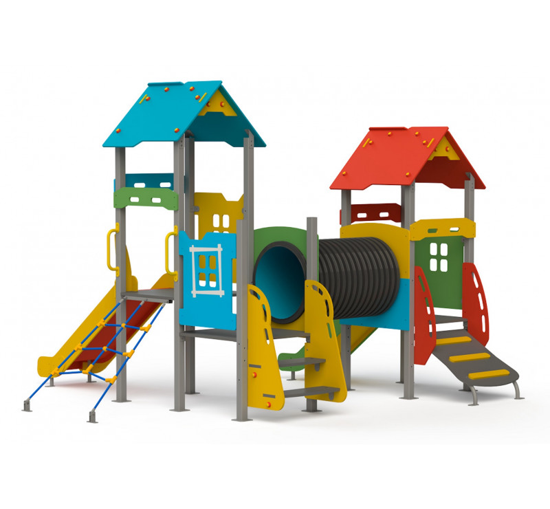 Grand jeu avec tunnel pour les enfants âgés de 0 à 6 ans