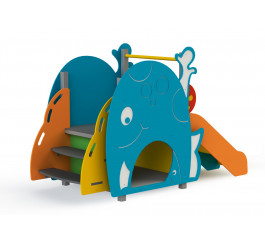 Toboggan baleine pour les...