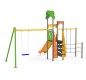 Jeux extérieurs pour enfants, Jeux extérieurs combiné balançoire toboggan, Jeux extérieurs pour collectivités