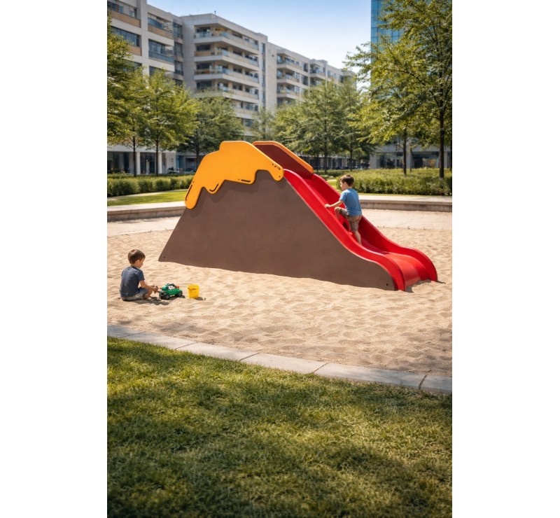 Jeux extérieurs volcan