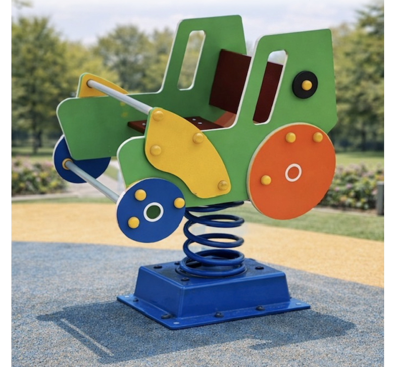 Jeu sur ressort tracteur