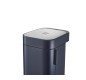 Azurbin Poubelle à pédale 40L avec filtre anti-odeurs et porte frontale