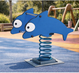 Dauphin jeu sur ressort