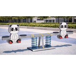 Aire de jeux pandas