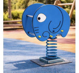 Eléphant jeu sur ressort