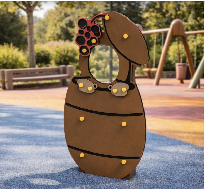 Jeux extérieurs barrique