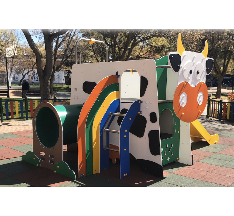 Vache jeu extérieur