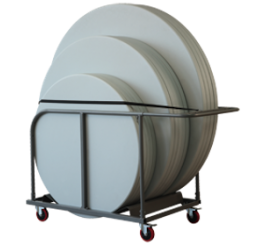 Chariot Planète pour tables rondes