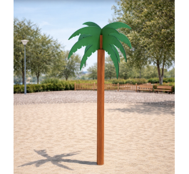 Aire de jeux palmier