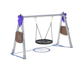 Balançoire nid d'oiseau