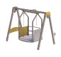 Balançoires pour fauteuil roulant, Balançoire pour fauteuil roulant, Portique balançoire pour fauteuil roulant