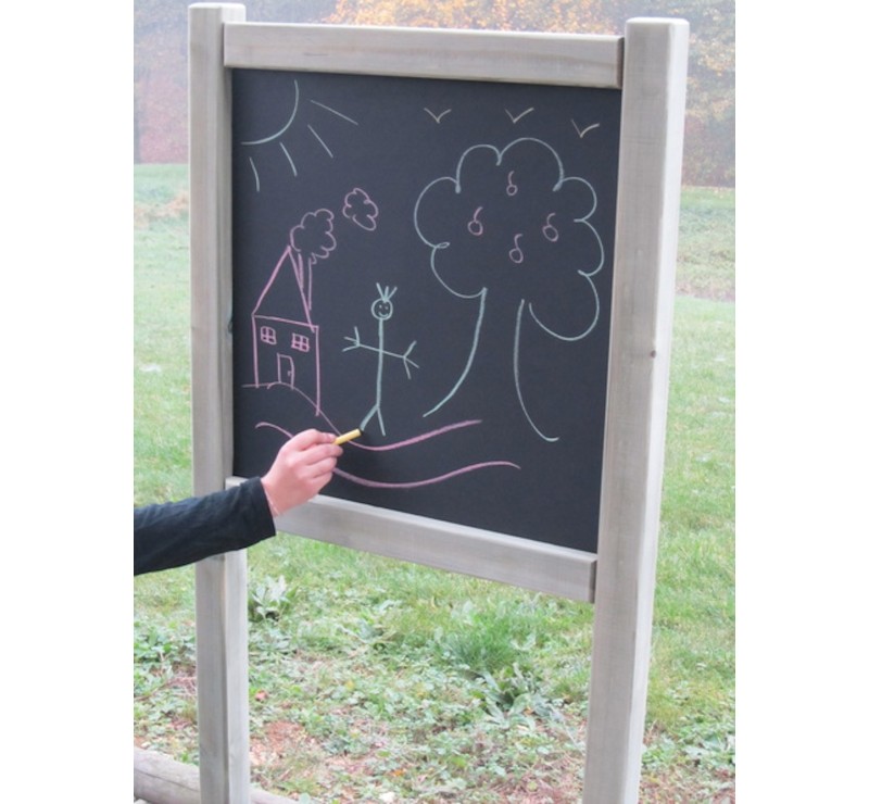 Panneau à craie extérieur