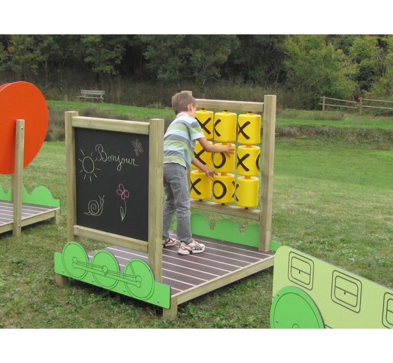 Jeu de plein air pour enfants, Jeux extérieurs pour école, Aires de jeux extérieurs pour crèche, Panneau à craie extérieur