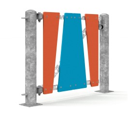 Portillon pour aire de jeux