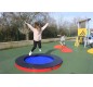Trampoline pour parc public 2 couleurs au choix