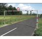 Portique pivotant pour voirie, Portique pivotant route