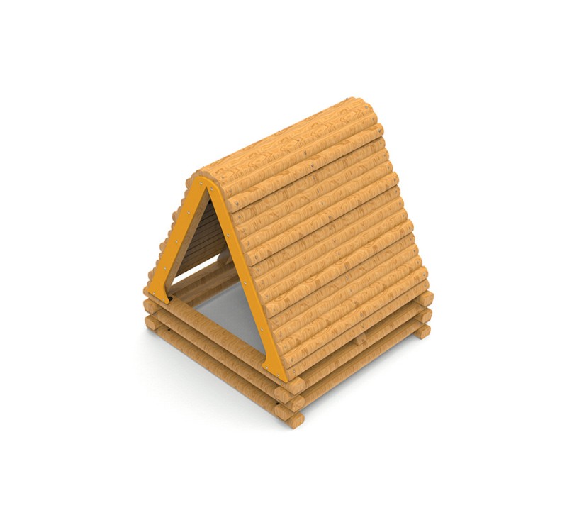 Cabane rustique bois pour enfants