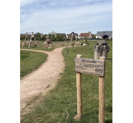 Panneau d'aire de jeu