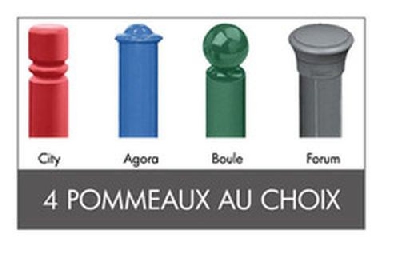 Potelets fixes : Ø 76 ou Ø 114