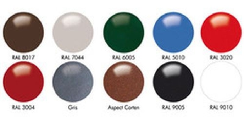 Potelets fixes : Ø 76 ou Ø 114