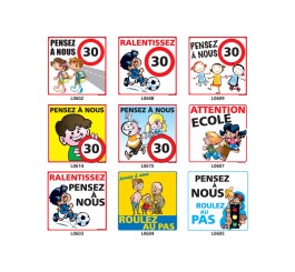 Panneau sortie d'école