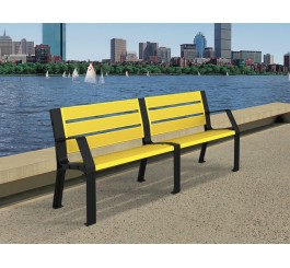 Banc extérieur chic