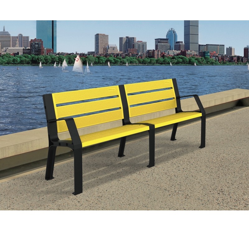 Banc extérieur chic