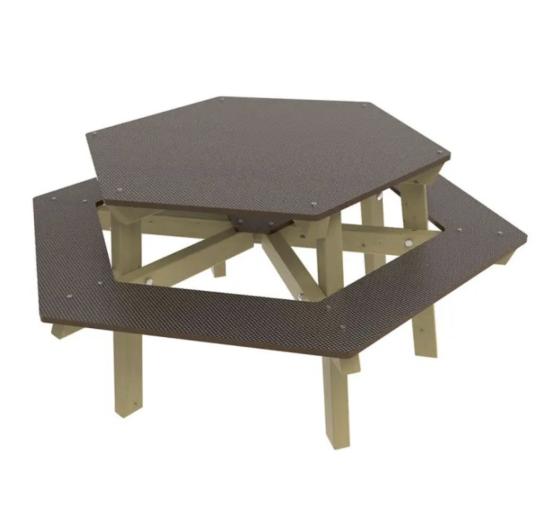 Table pique nique pour maternelle et primaire