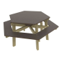 Table pique nique pour maternelle et primaire