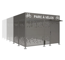 Abri Vélo Sécurisé Métropolitain | Parking Vélos Collectivités