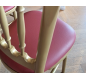 🪑 Chaise de banquet Médiéval Or en hêtre | Baleine Bleue