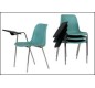 🪑 Chaise Hélène avec tablette écritoire | Anti-feu M2