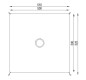 ⛱️ Voile d'Ombrage Carrée 5x5 m | Aire de Jeux & Collectivités