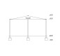 ⛱️ Voile d'Ombrage triangle 5,30 x 4,50 m | Aire de Jeux & Collectivités