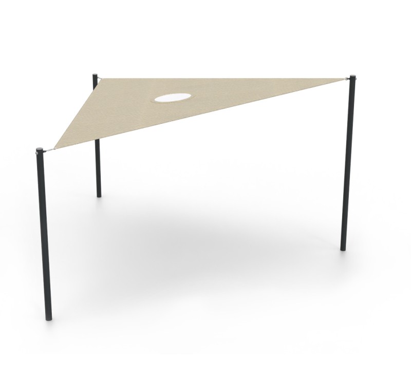Voile d'ombrage triangulaire