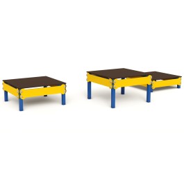 🐾 Plateforme Dog Play HDPE | Obstacles parcours canin
