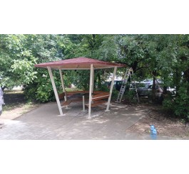 Gloriette pour espace public
