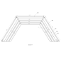 Kiosque avec table et bancs, Abri avec table et bancs, Gloriette avec table et bancs