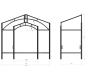 Kiosque avec table et bancs, Abri avec table et bancs, Gloriette avec table et bancs